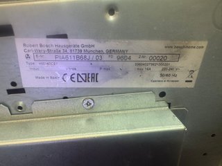 Placa Inducción Bosch 4 fuegos con garantía