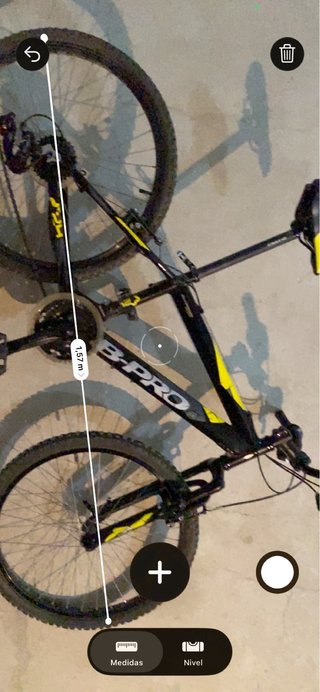 Bicicleta B-Pro Talla S Negra y Amarilla