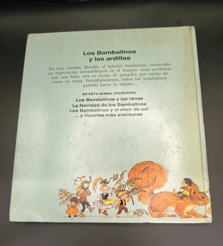 Libro Los Bambalinos y las ardillas (Everest 1985)