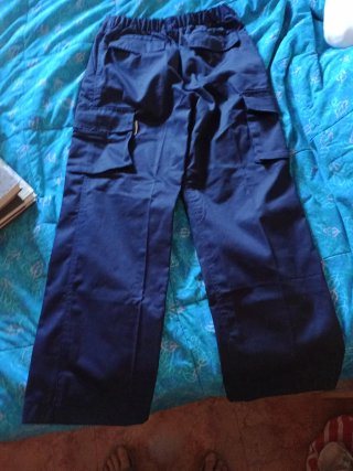 Pantalón de trabajo azul talla 40