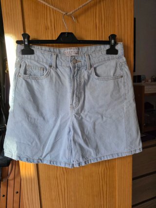 Pantalón corto vaquero azul Talla S