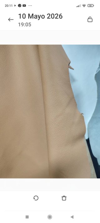 Piel de vacuno Monza Premium Camel