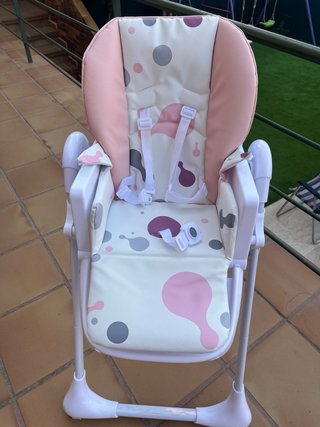 Trona Kinderkraft rosa estampado