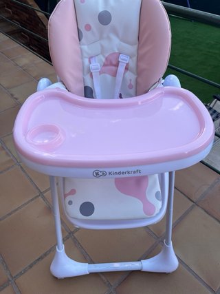 Trona Kinderkraft rosa estampado