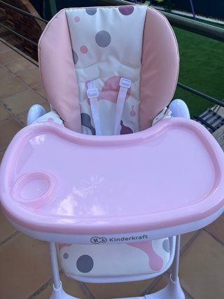 Trona Kinderkraft rosa estampado