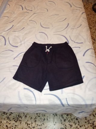 Pantalón corto hombre verano azul marino