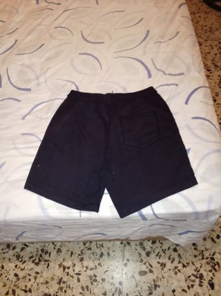 Pantalón corto hombre verano azul marino