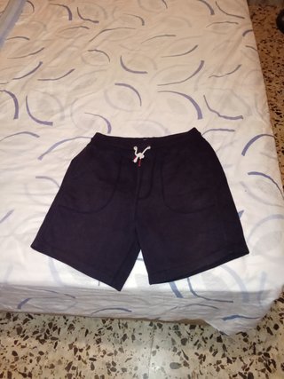 Pantalón corto hombre verano azul marino