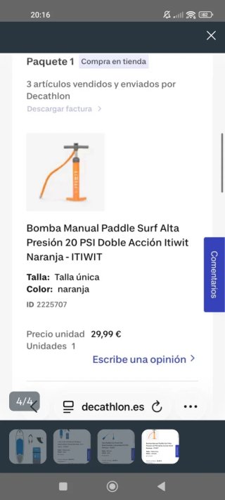Tabla Paddle Surf Doble Itiwit