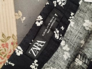 Falda pantalón ZARA floral
