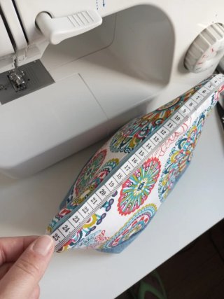 Neceser maquillaje o aseo estampado floral