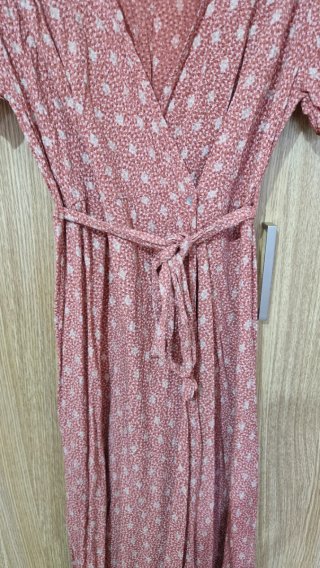 Vestido Largo Rosa Pink & Piña Talla Única