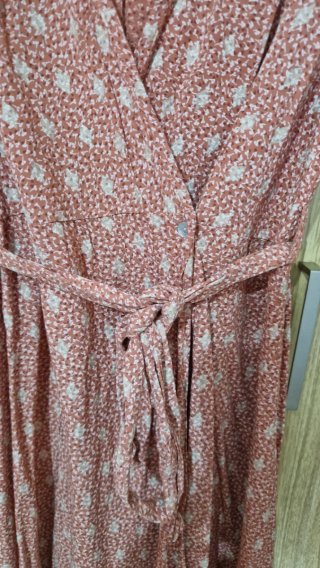 Vestido Largo Rosa Pink & Piña Talla Única