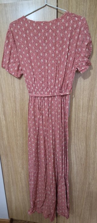 Vestido Largo Rosa Pink & Piña Talla Única