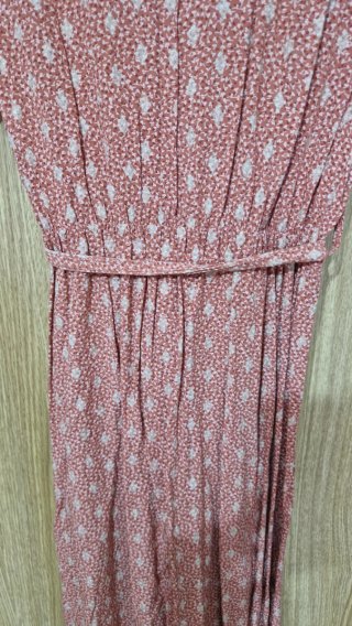 Vestido Largo Rosa Pink & Piña Talla Única