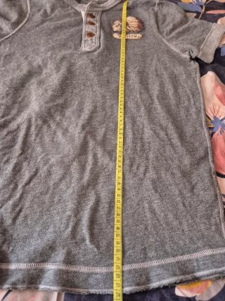 Camiseta Henley Abercrombie & Fitch Talla XL