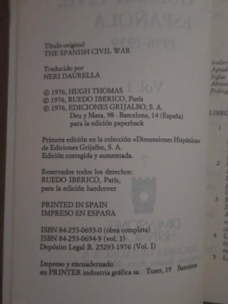 Libros La Guerra Civil Española