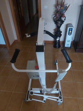 Grua de traslado de enfermos