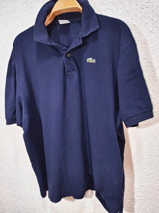 Polo Lacoste Azul Hombre Manga Corta