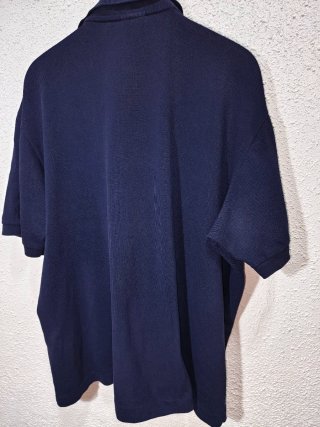 Polo Lacoste Azul Hombre Manga Corta