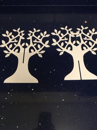 Colgador pendientes y pulseras árbol