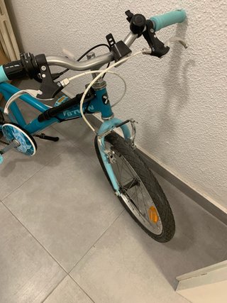 Bicicleta infantil azul