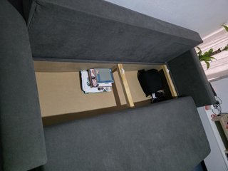 Sofá Cama Gris Tela