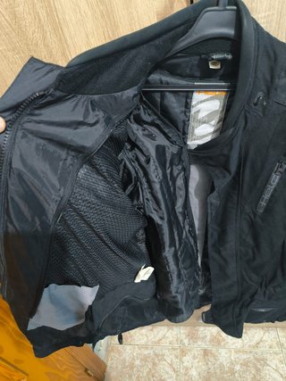 Chaqueta Held Moto Negra Talla 3XL con Proteccione