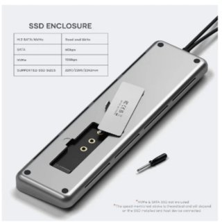 SATECHI Docking Station USB-C 10 en 1