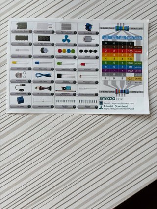 Kit de Iniciación de Electrónica Smraza