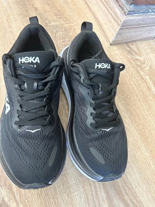 Zapatillas Hoka Negras y Grises