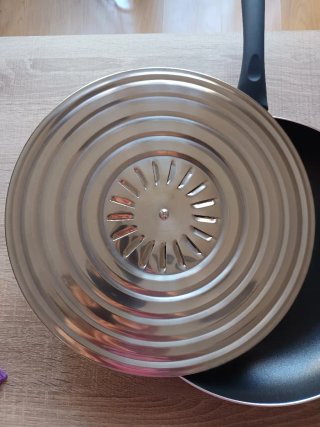 Sartén con Tapa Metálica