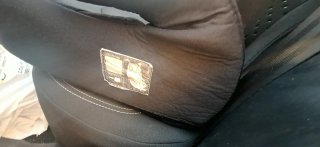 Silla de coche negra grupo 2, 3