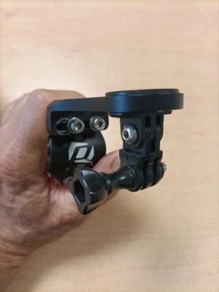 Soporte Manillar Garmin/GoPro Bicicleta