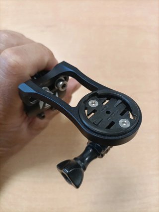 Soporte Manillar Garmin/GoPro Bicicleta