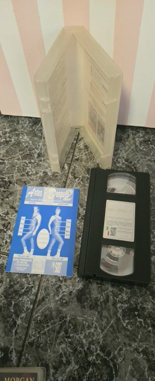 Cinta VHS Antes y Después Ejercicios