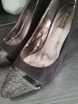 Zapatos de tacón negros