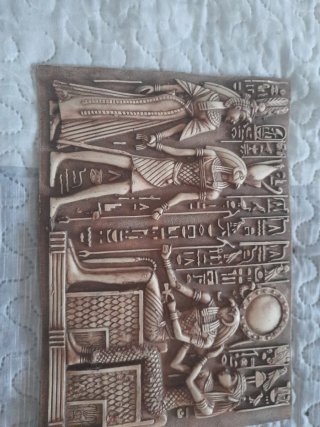 Placa decorativa egipcia