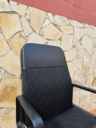Silla giratoria escritorio Bomstad negro