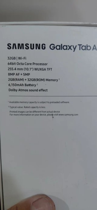 Samsung Tab A Tablet