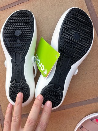 Merceditas Crocs Blancas Talla 37-38