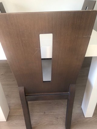 4 sillas mesa comedor (solo incluye las sillas)