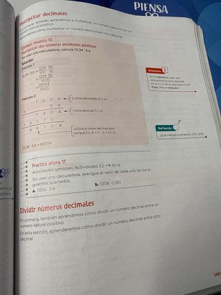 Matemáticas, metodología Singapur, 1 ESO, Piensa