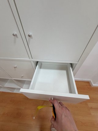 Estantería modular blanca