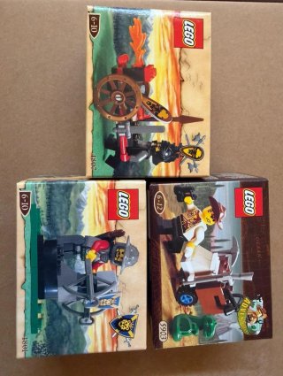 Lego 4807 4801 5903 Aventureros
