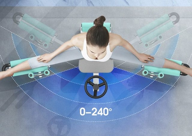 Máquina Estiramiento Piernas Split 0-240°