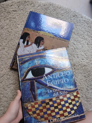 Lote libros egipto