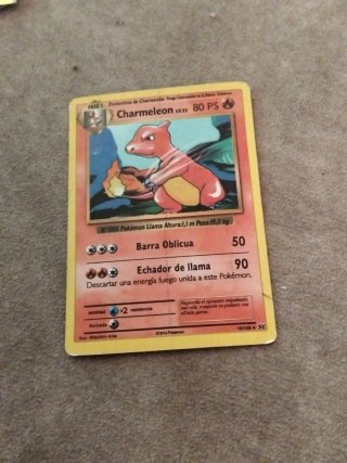 Cromo Pokémon Charmeleon LV.32 80 PS