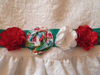 Vestido fiesta blanco con bolero 8 años