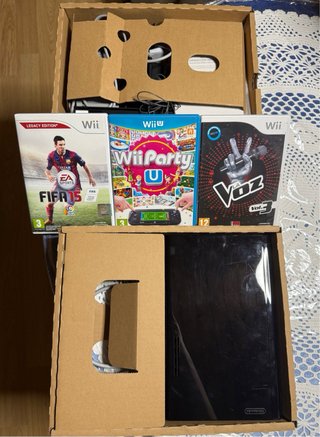 Nintendo Wii U + Juegos. NUEVA